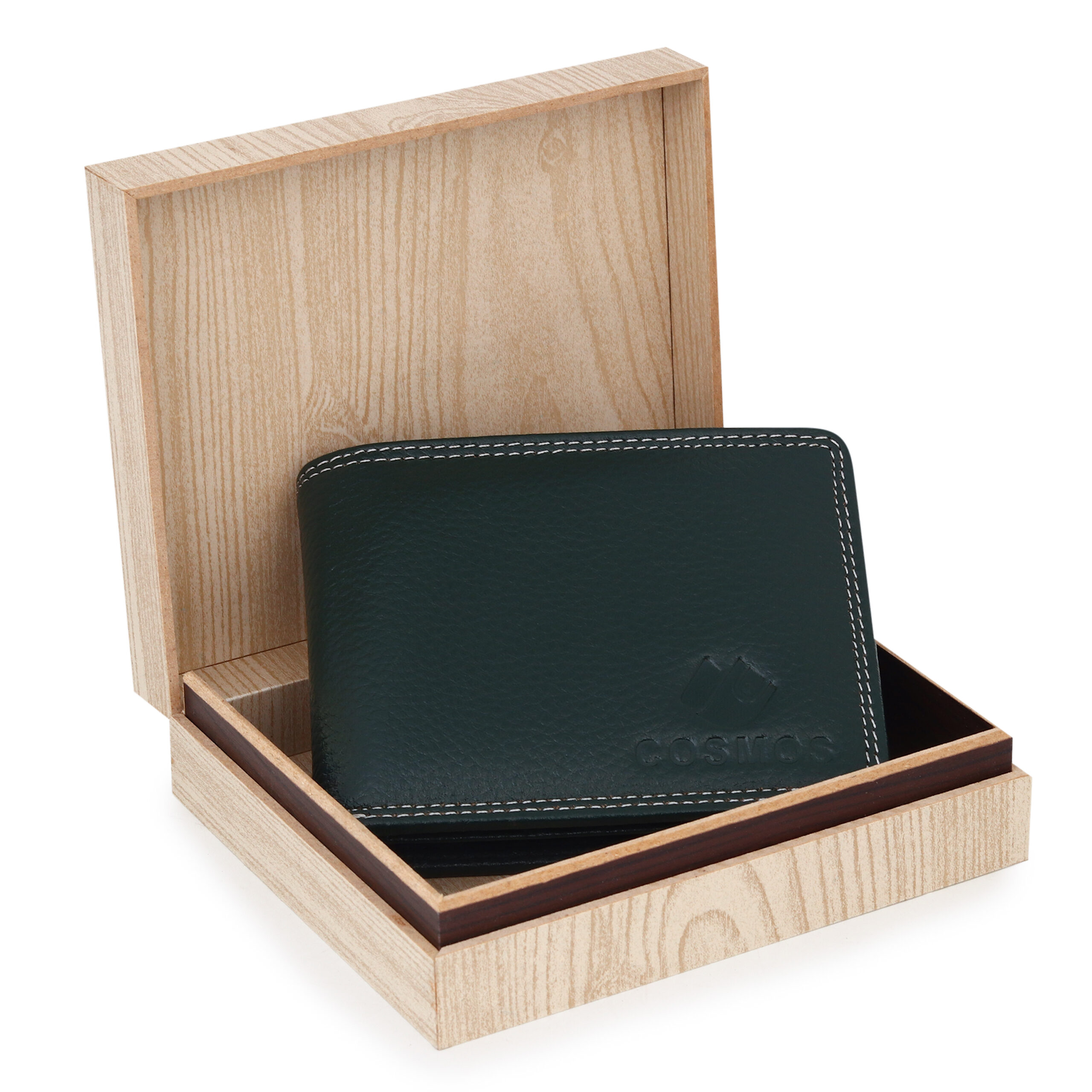 Compact Dark Green Wallet – Functional & Durable - Image 4