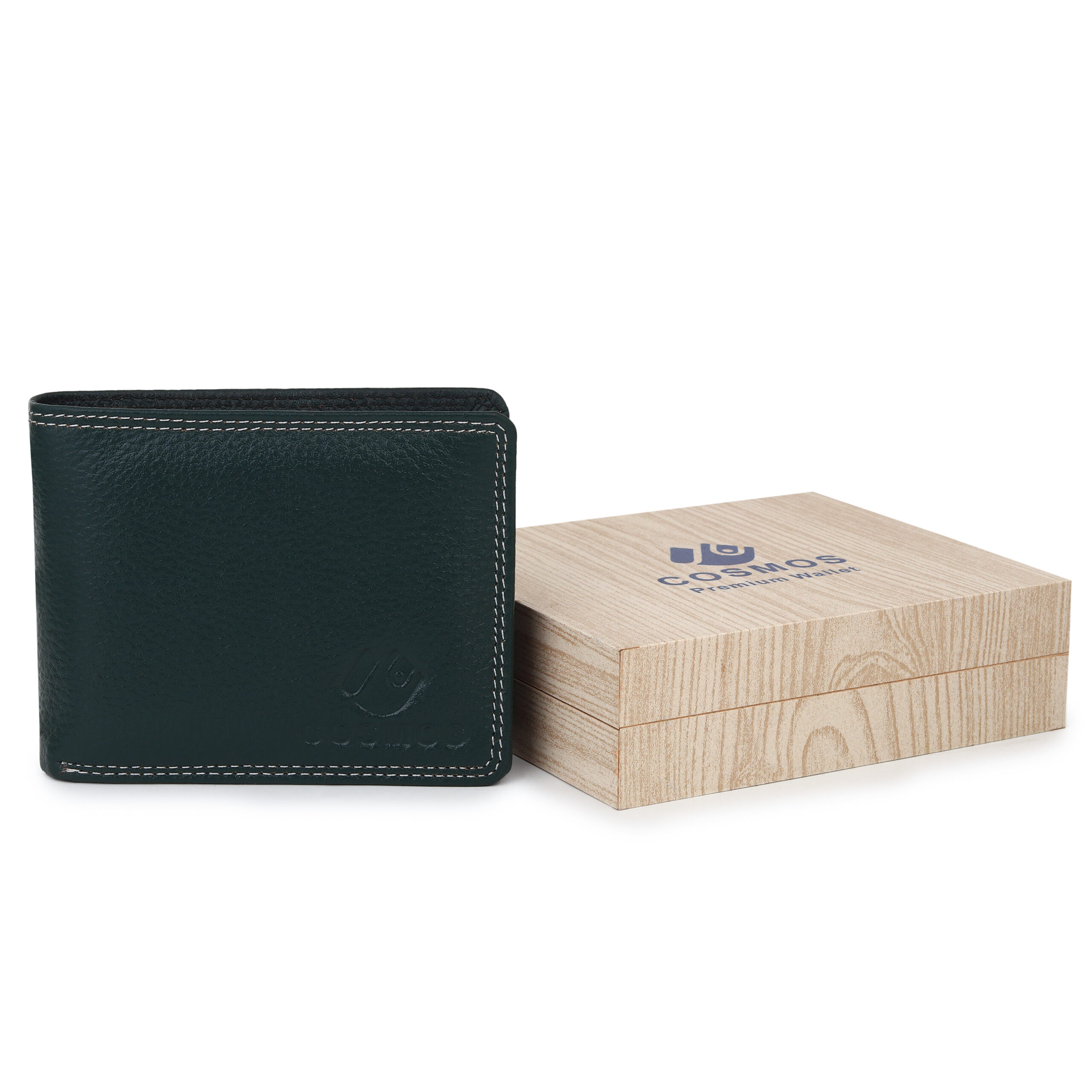 Compact Dark Green Wallet – Functional & Durable - Image 5