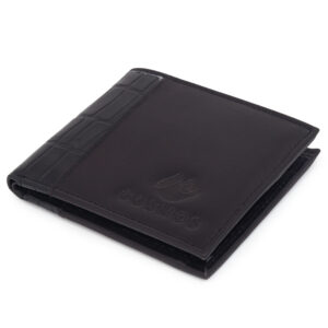 Rich Golden Brown Bifold Leather Wallet for Men & Women