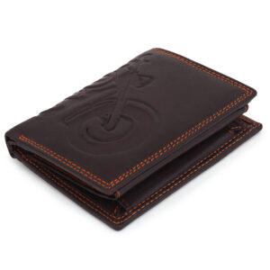 Vintage Brown Leather Wallet for Men & Women
